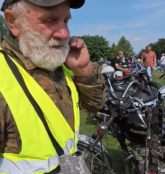  Andrzej Majorczyk – odlotowy motocyklista!